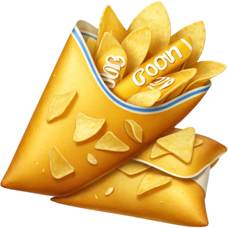 paquet of chips emoji