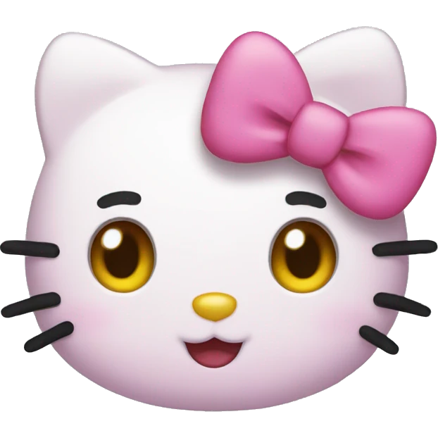 Hello kitty emoji