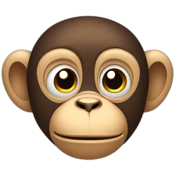 sad monkey emoji