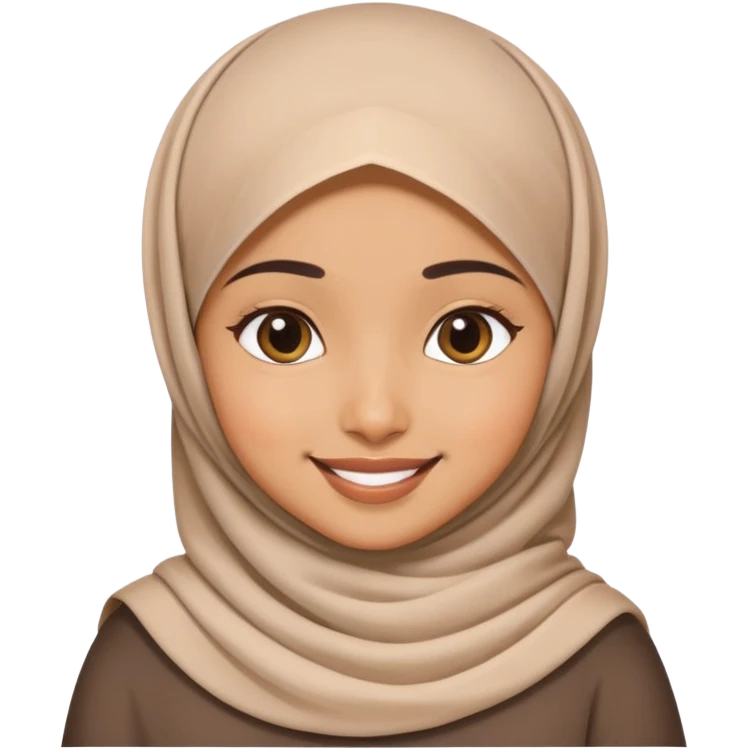 Bengali girl wearing hijab emoji