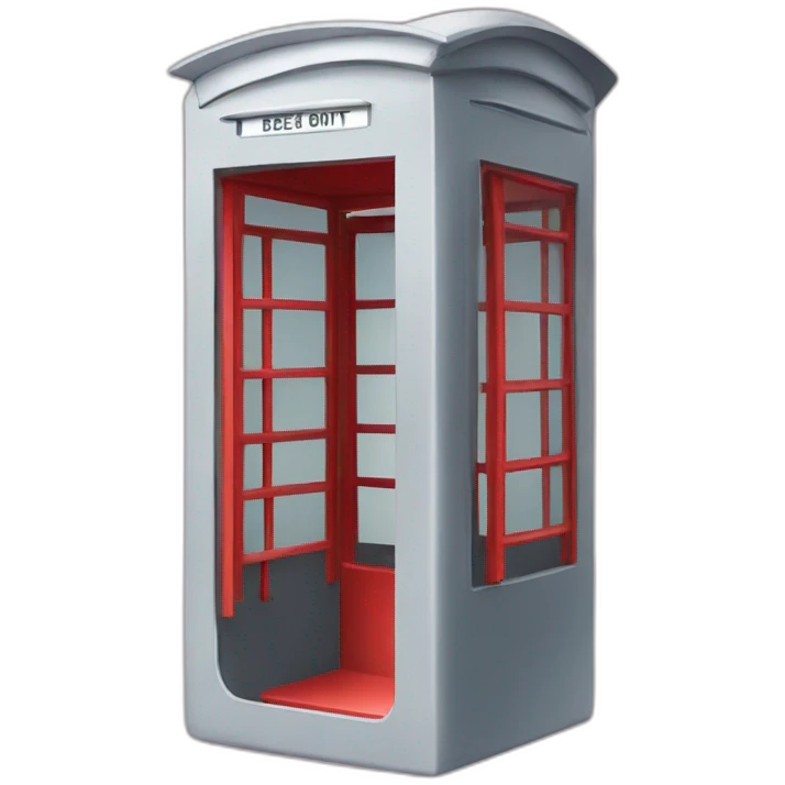 phone booth emoji