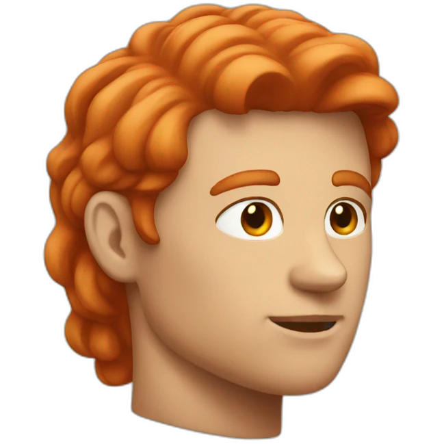 red head man emoji
