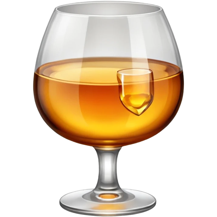 Brandy glass
 emoji