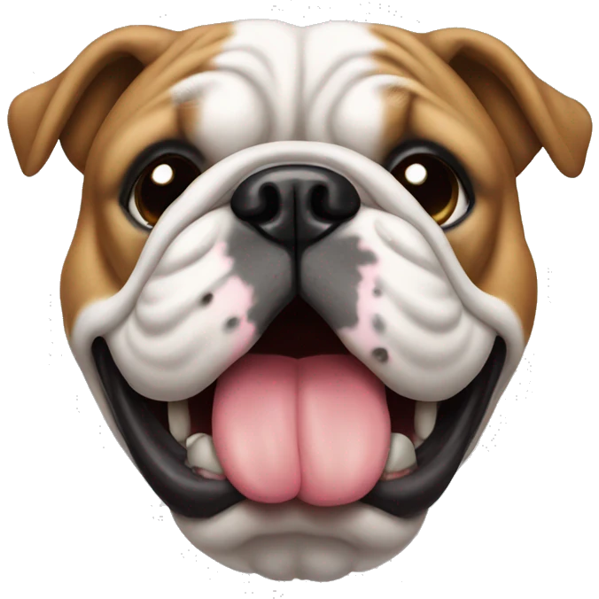 English bulldog  emoji