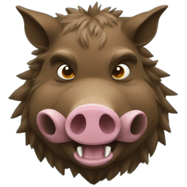 boar eat android emoji
