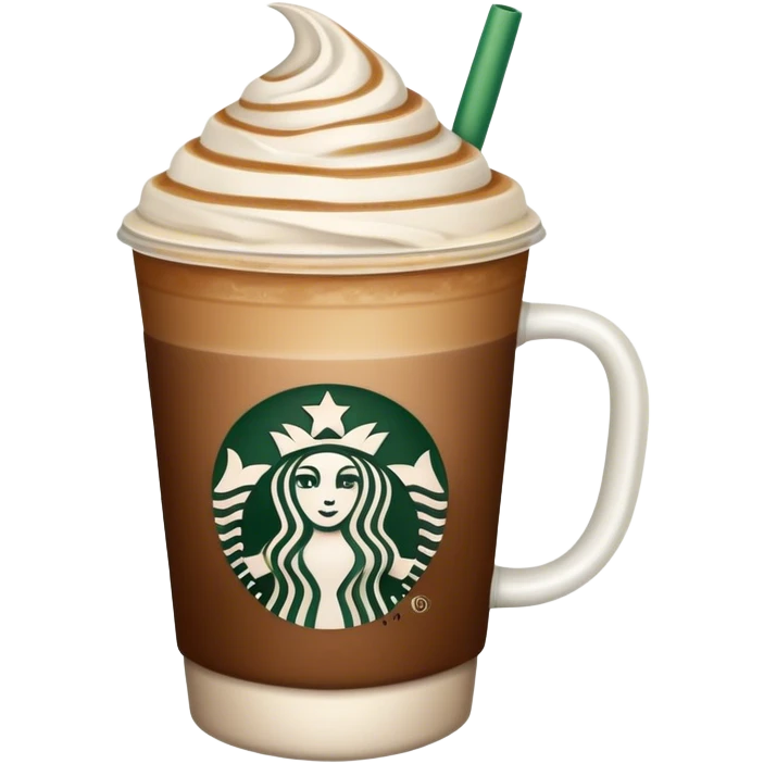 Starbucks drink emoji