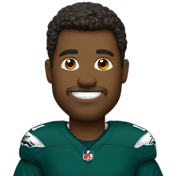confident eagles fan emoji