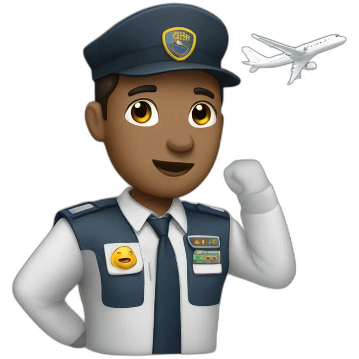 air traffic controller emoji