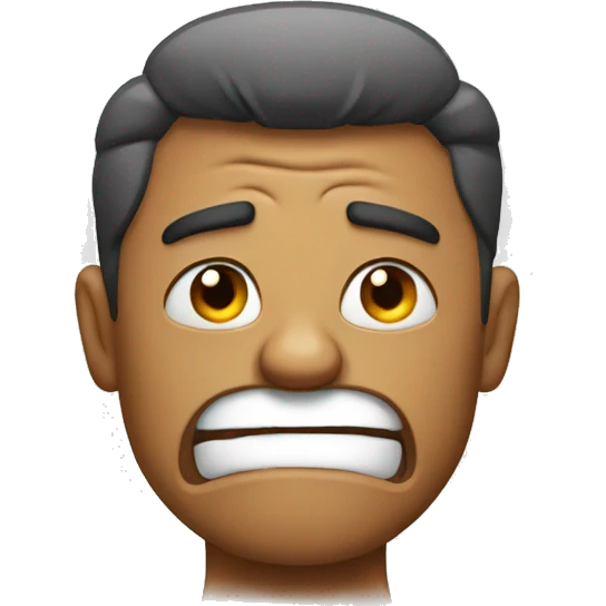 Really frustrated emoji