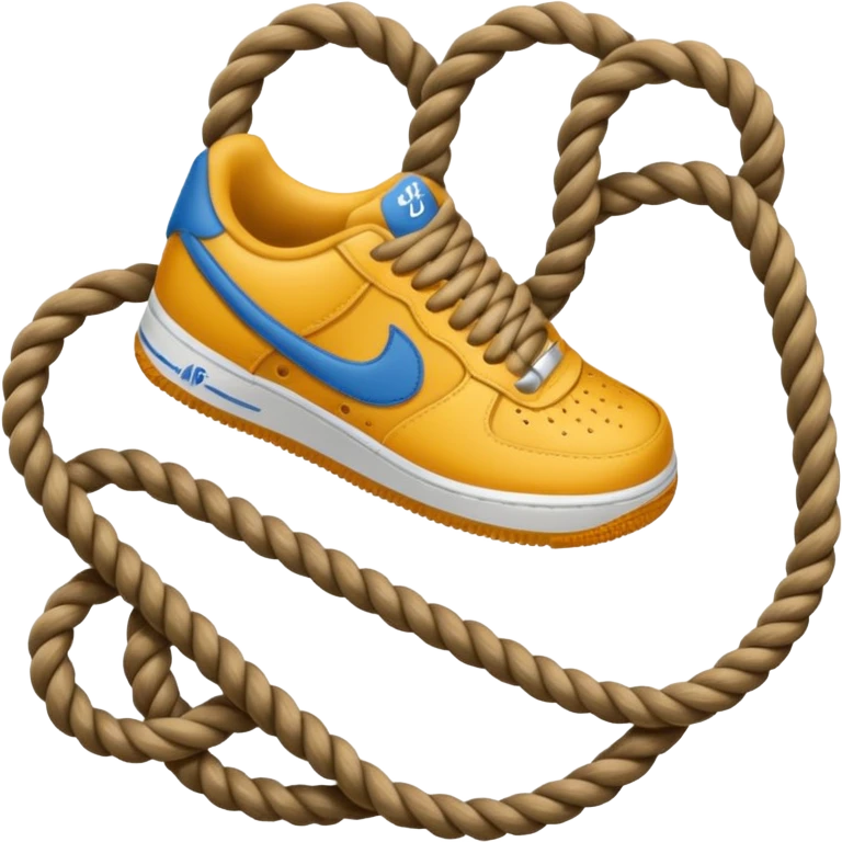 Rope lace af1 emoji