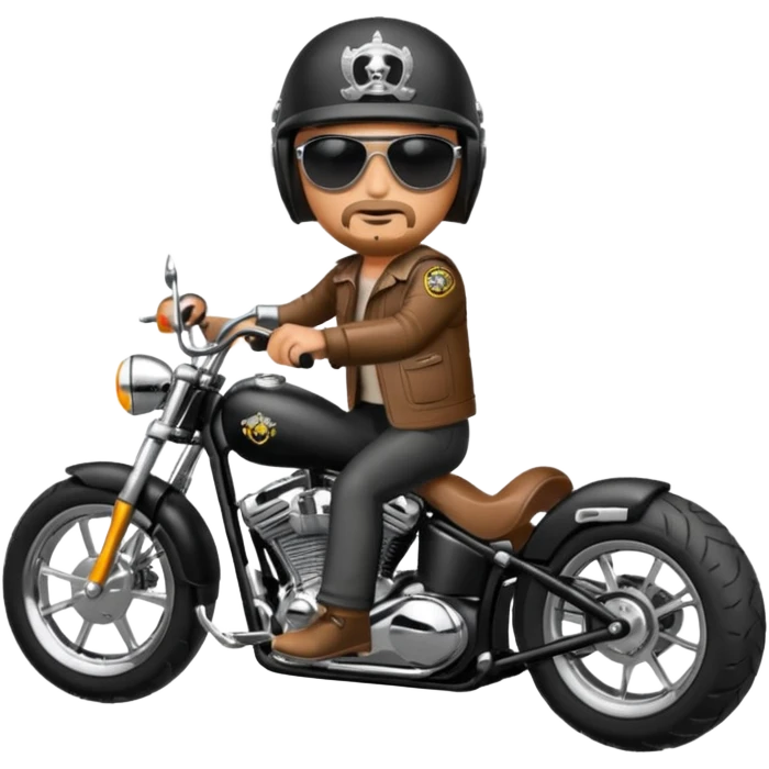 chopper motorcycle australia emoji