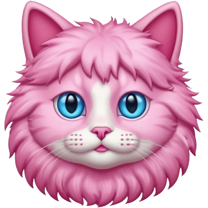 Gato rosa emoji