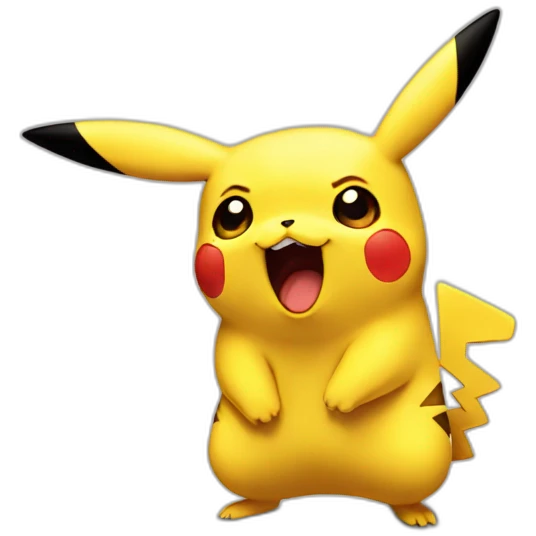 shocked pikachu emoji