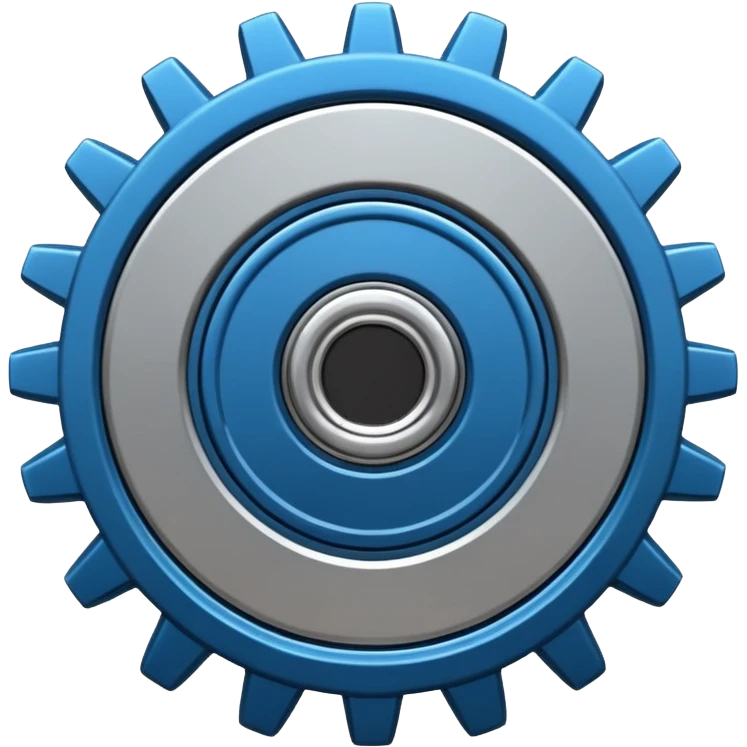 cogwheel emoji