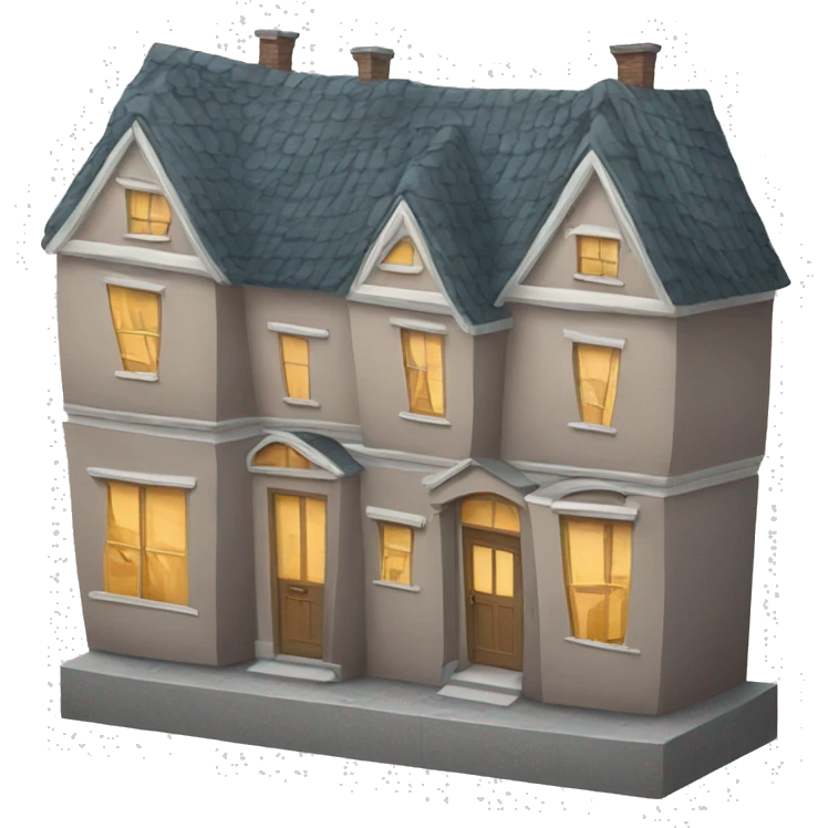 dancing houses emoji