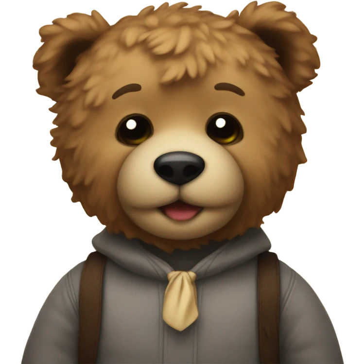 Teddy with fav emoji