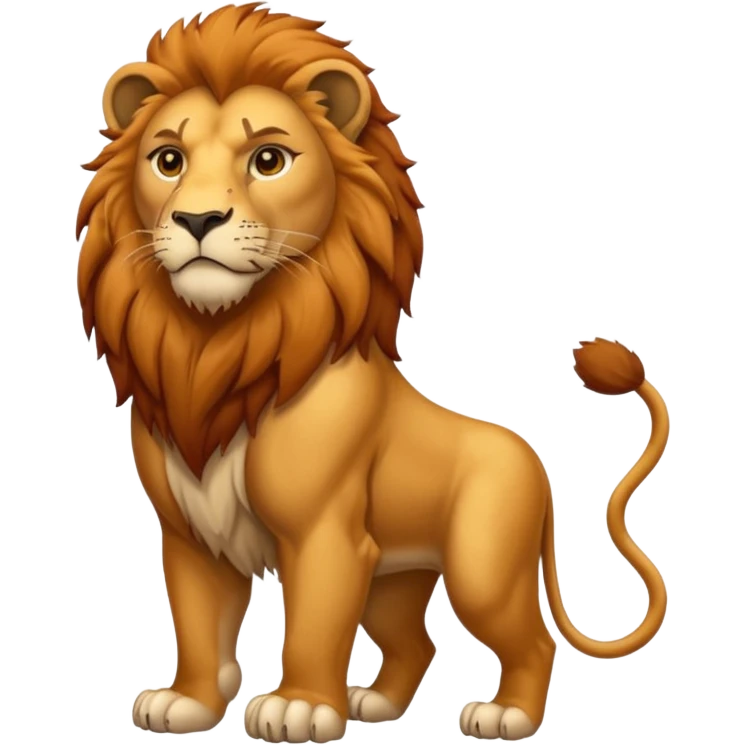  North American lion emoji