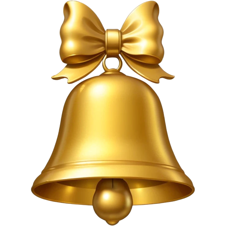 christmas bell emoji