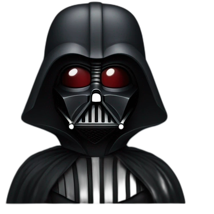 Darth Vader wearing hoodies  emoji