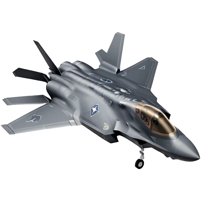 F-35 Lightning II - Lockheed Martin (Model Year: 2022) (Iconic colour: Stealth gray) emoji