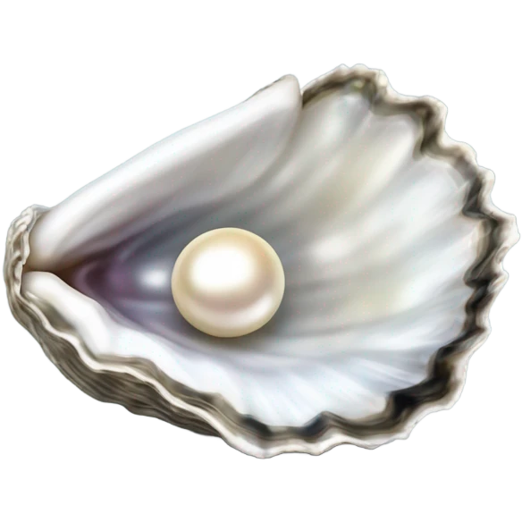Oyester with pearl  emoji