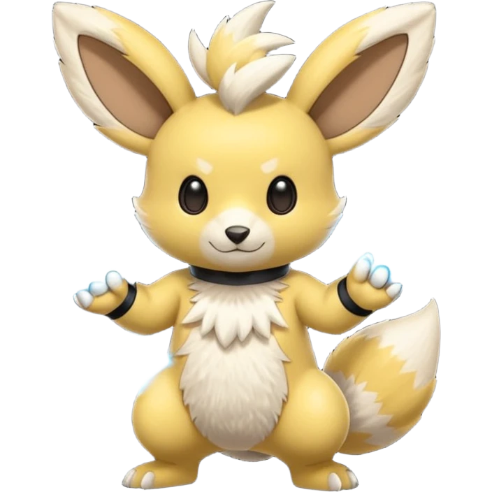 Teddiursa-Minccino-Zeraora-fusion  emoji