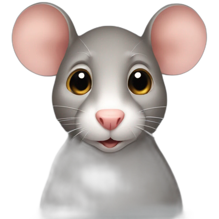 rat with Putin's face emoji