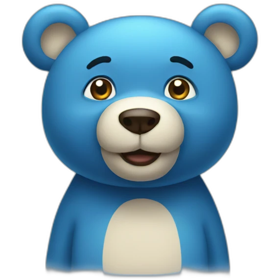 blue-bear emoji