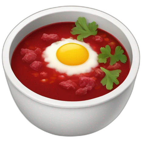 borscht emoji