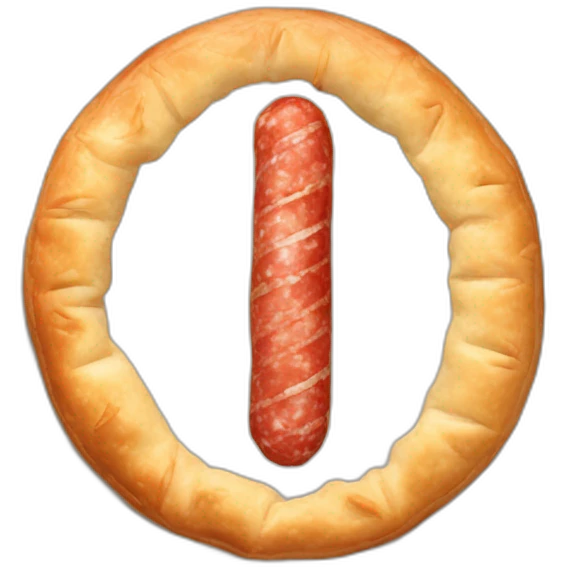 Galette saucisse emoji