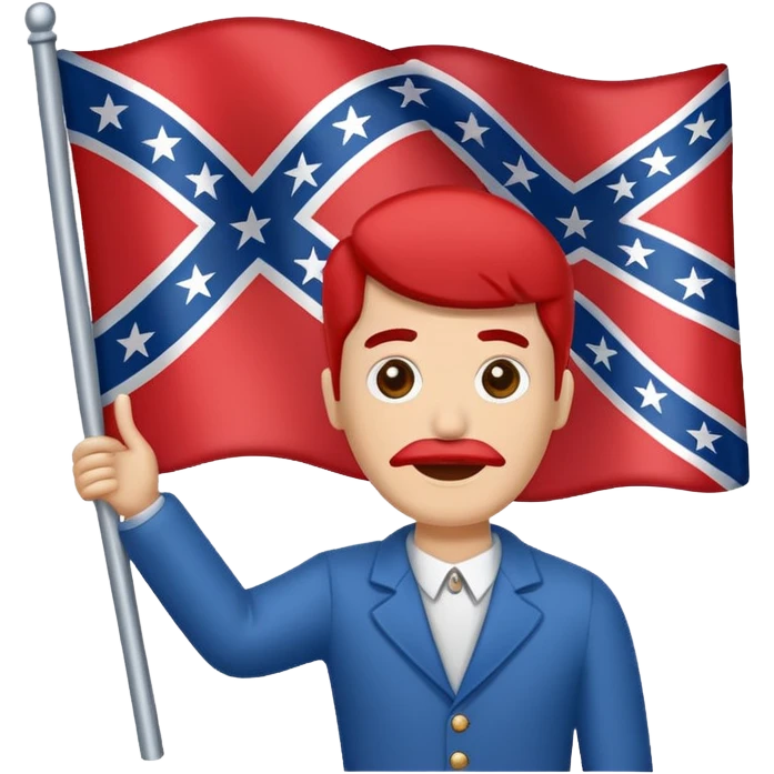 Confederate flag emoji