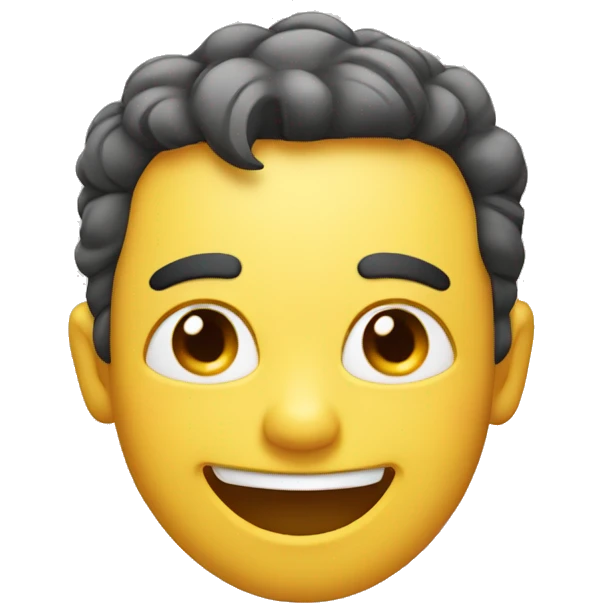 Winking with smile emoji
