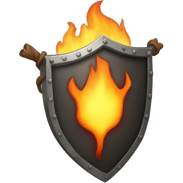 shield of flames emoji