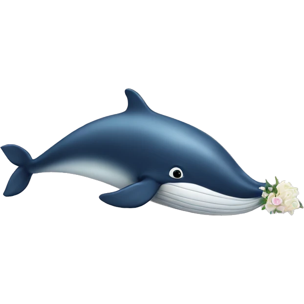 Wedding Whale emoji