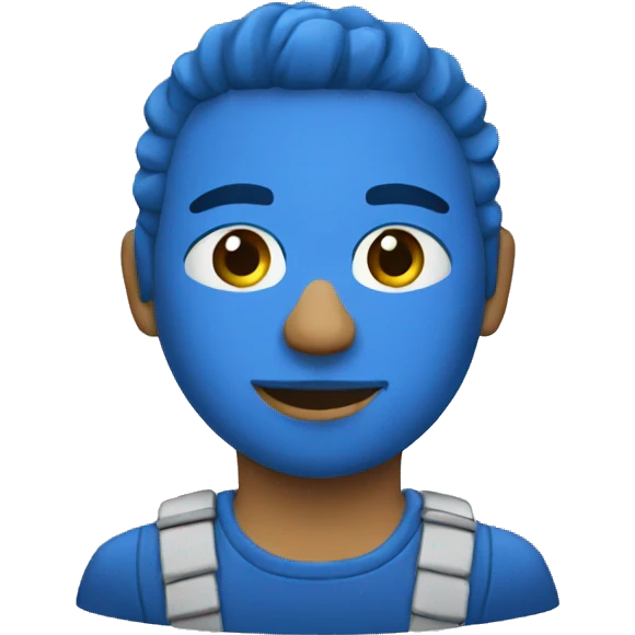 Azul ruso emoji