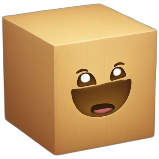 Cube emoji