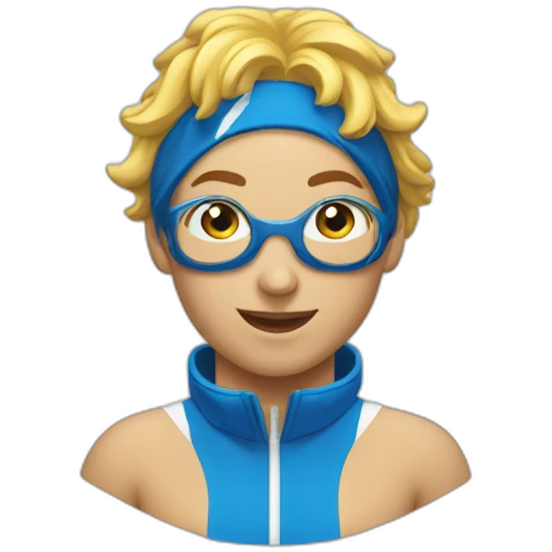 Natation synchronisée podium  emoji