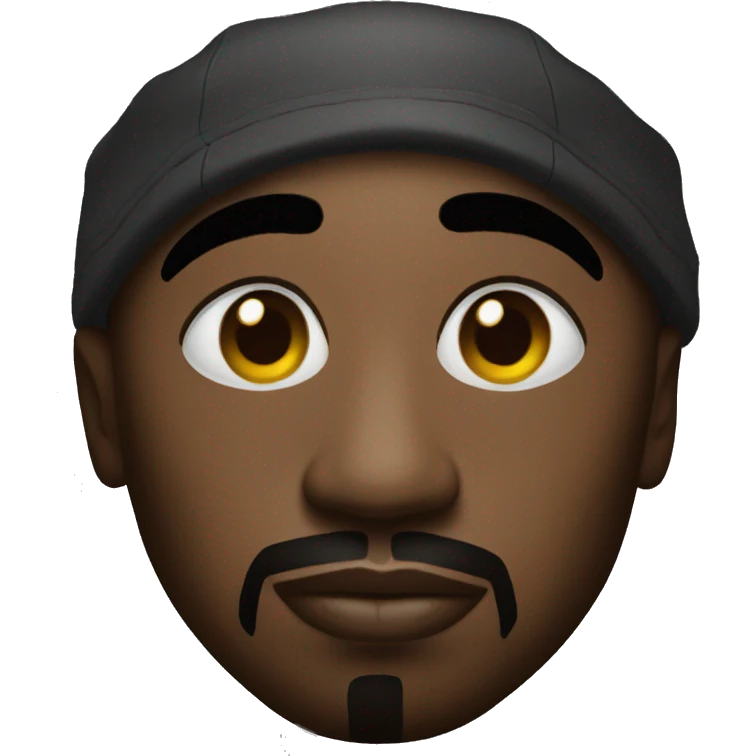 Tupac Shakur emoji