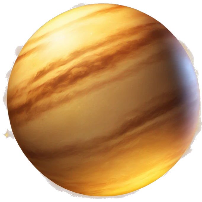 A planet that is so hot it emits light yellow light like a star emoji