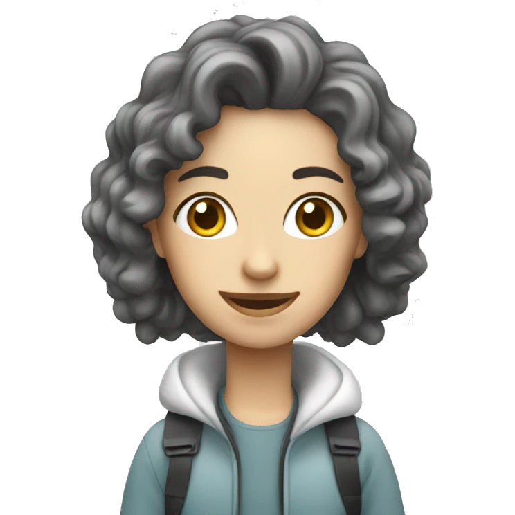 white customer using a vacuu emoji