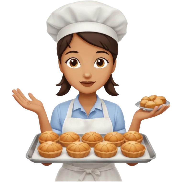Street Baker woman  emoji