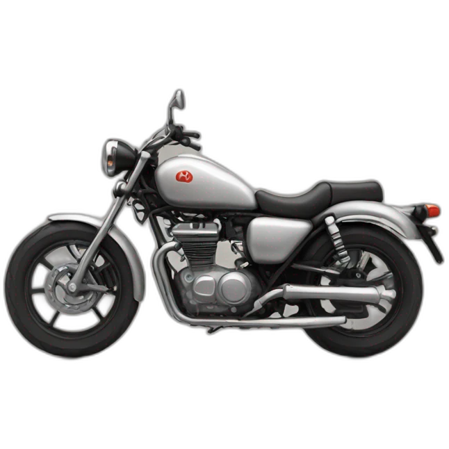 Chat en moto emoji