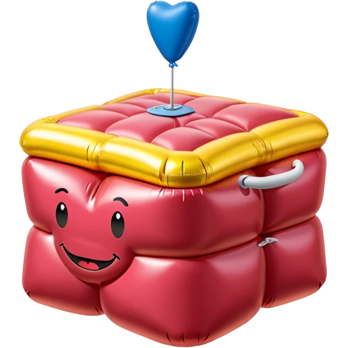  paris SPAM meat jeff koons style inflatable sculpture art painting  emoji