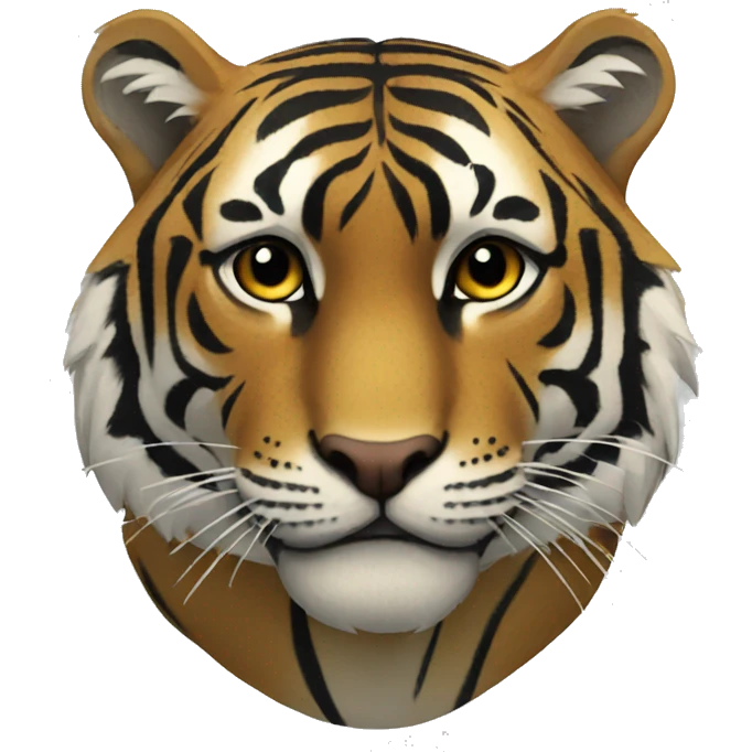 Tigre noir emoji