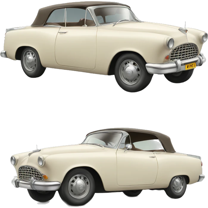 vintage car emoji