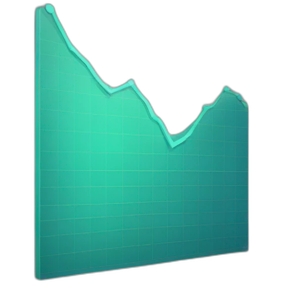 Stock chart emoji