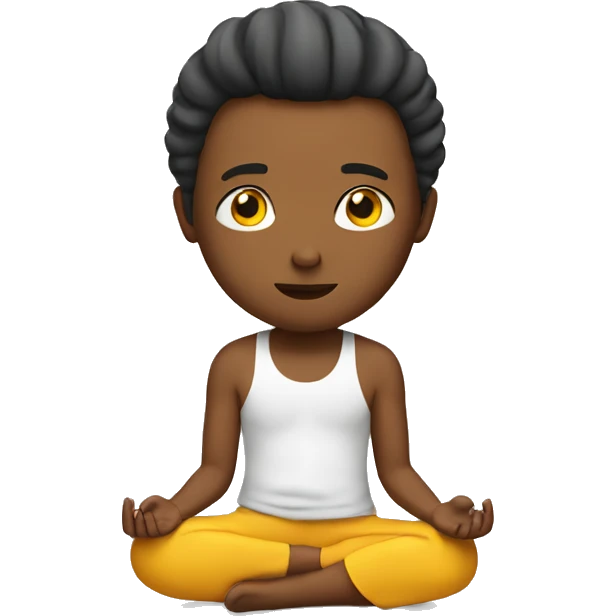 Me Meditating  emoji