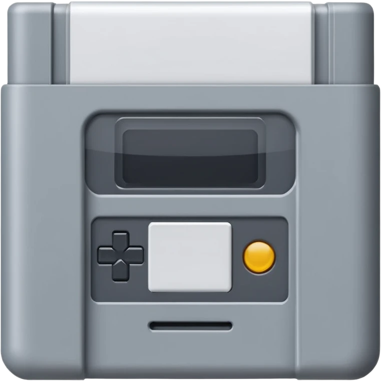game cartridge emoji
