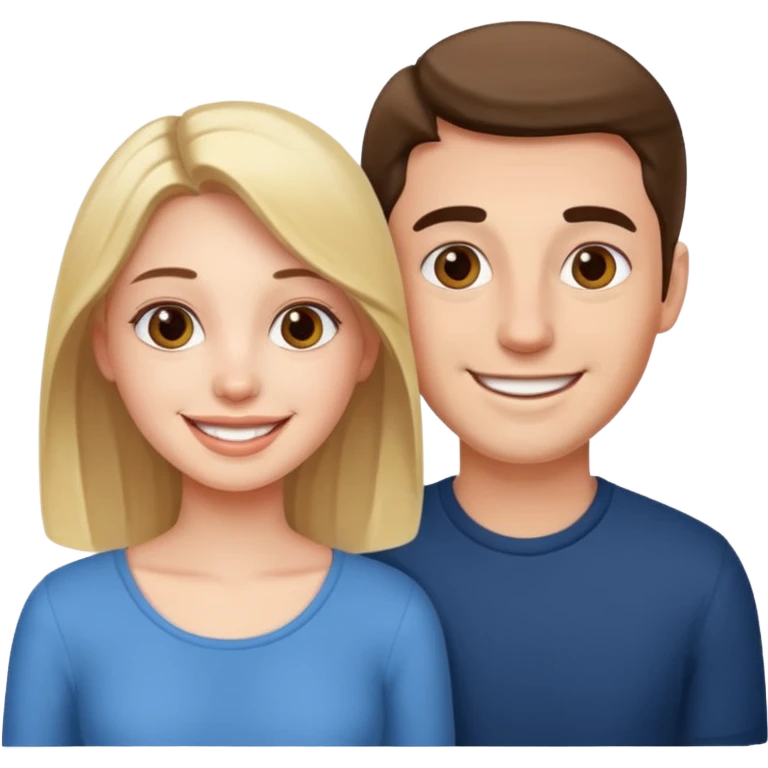 Man with beautiful girl emoji