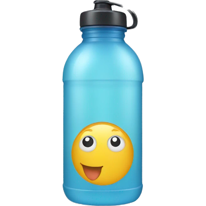 Water bottle emoji